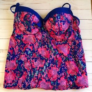 Just Beachin’ Macy’s Tankini ~ NWT ~ sz 14